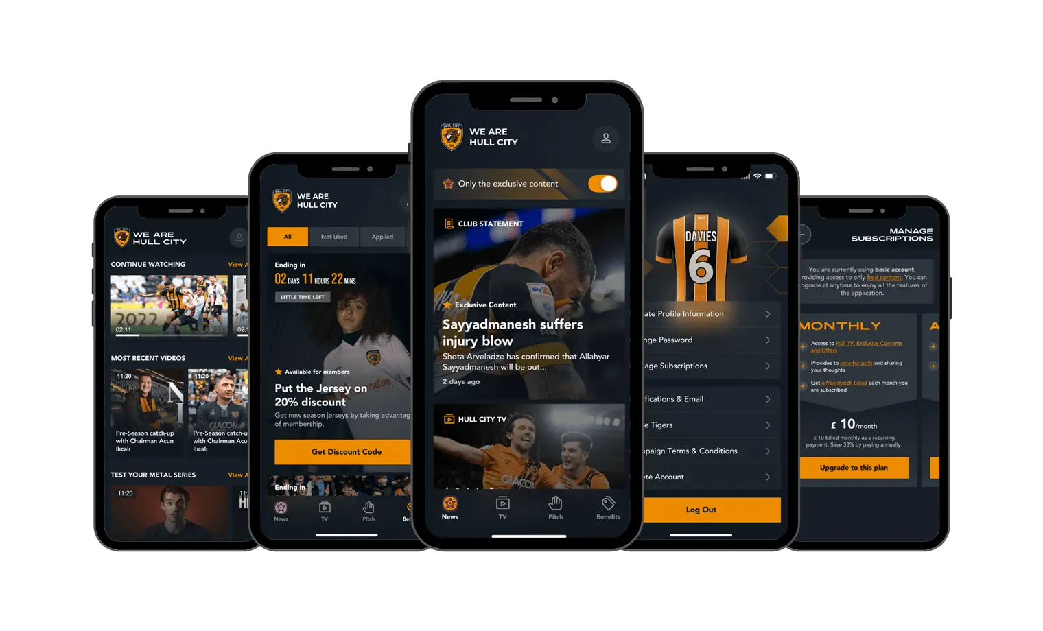 Hull City masaüstü görünümü
